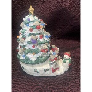 San Francisco Music Box Company‎ Christmas Tree Plays O' Christmas Tree Rotates